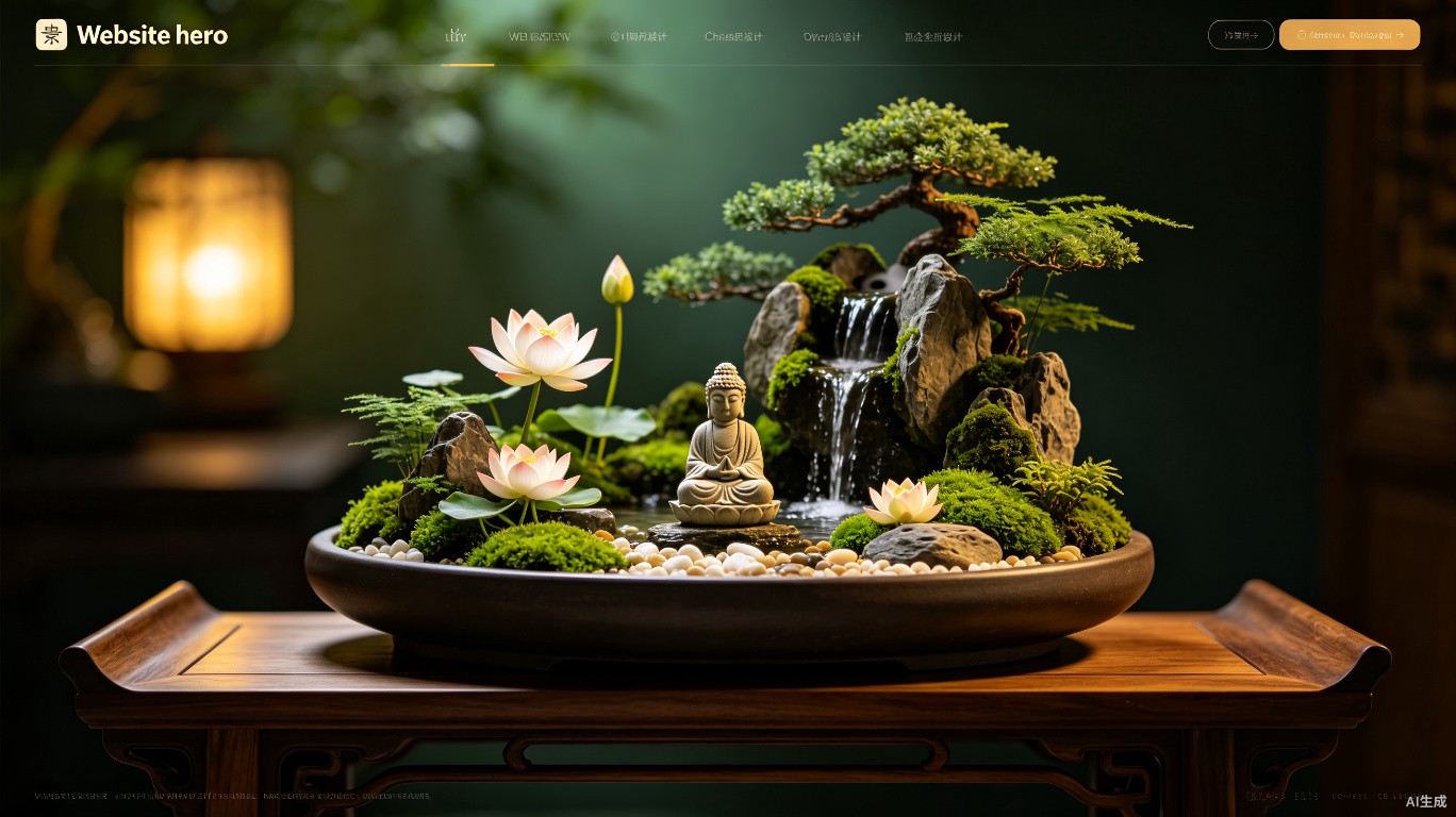 梵境文化智能微景观